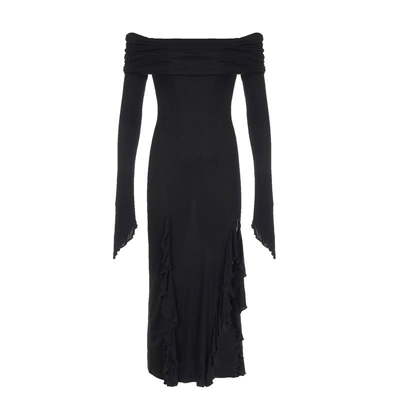 Urban Style Women Casual Long Sleeve Dress DS9