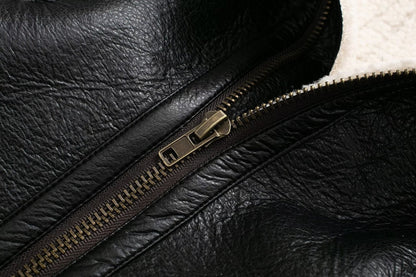 Women's Casual Fur Brown Double-sided Short Coat