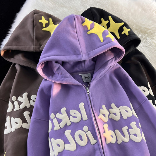 American Vintage Taro Purple Sweater Girl