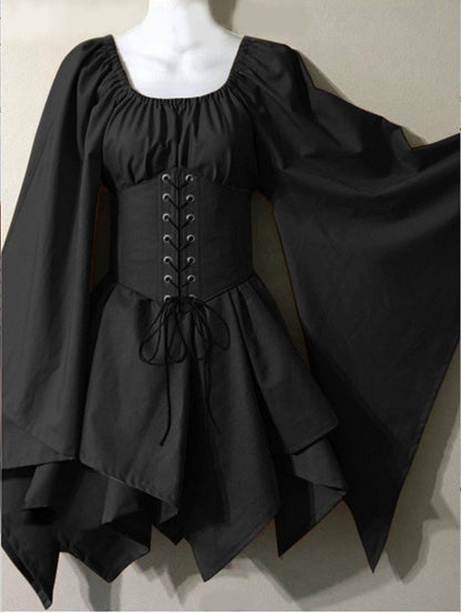 Long Sleeve Women's Renaissance Dress Costume