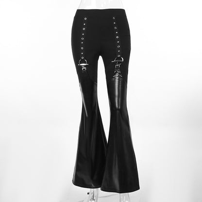 Dark Casual Temperament Wild Slim-fit Mesh Long-sleeved Top For Women