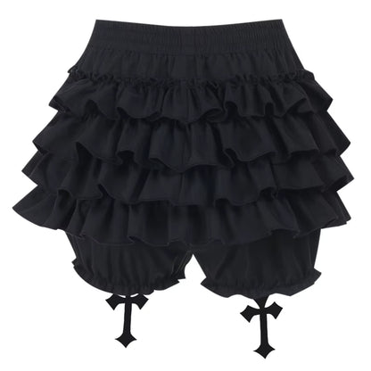 Goth Lolita Lace Shorts Skirt SK1