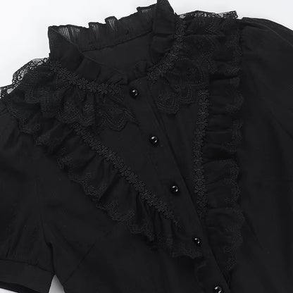 Gothic Jacquard Ladies Shirt T2