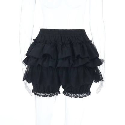 Gothic Dark Wind Mini Skirt SK5