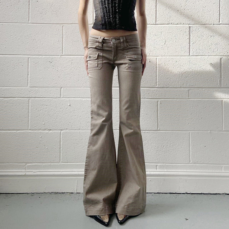 Flared Girl Denim Pants PT16