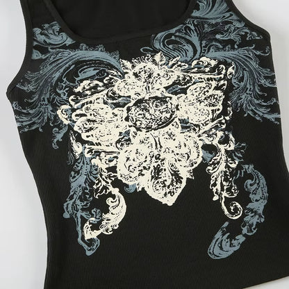 Street Style Print Loose Shoulder Long Sleeve Large T-shirt Women T7