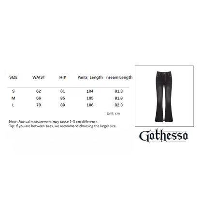 Flared Girl Denim Pants PT16