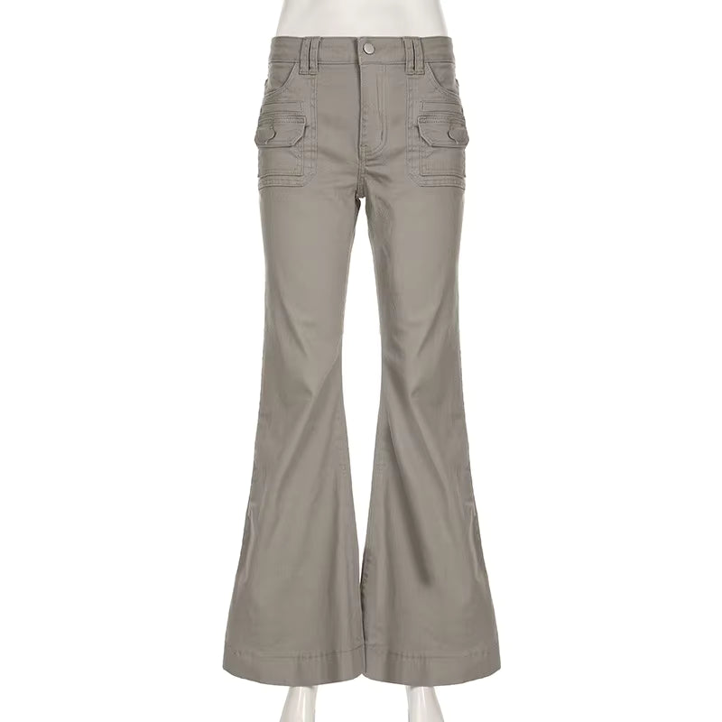 Flared Girl Denim Pants PT16