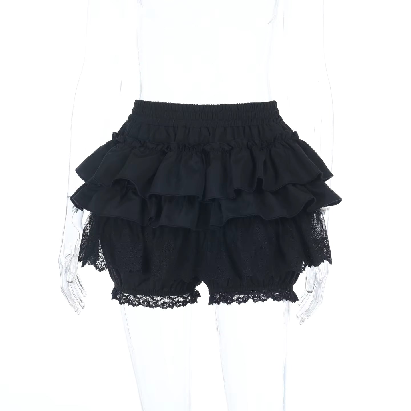 Gothic Dark Wind Mini Skirt SK5