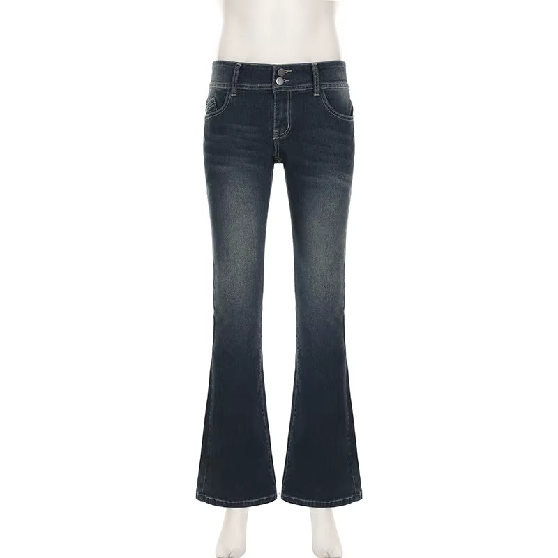 Flared Girl Denim Pants PT16