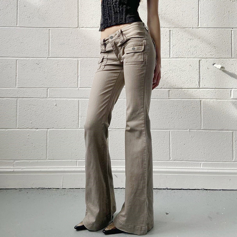 Flared Girl Denim Pants PT16