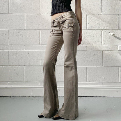 Flared Girl Denim Pants PT16