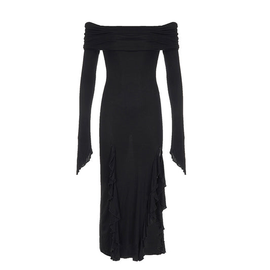 Urban Style Women Casual Long Sleeve Dress DS9